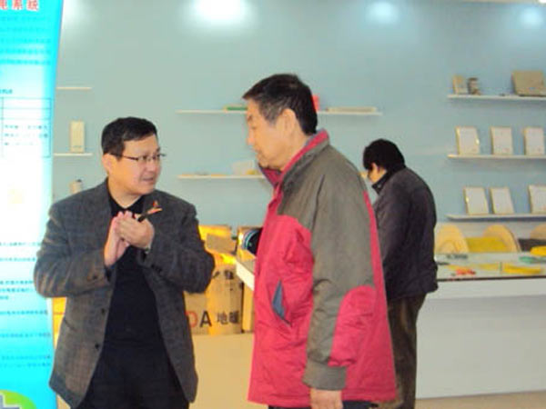 Mr. Mu Chengbin, Deputy Dean of State Communication Association, and Mr. Shen Dong, General Manager of Jiangsu Haoda, came to the plant for visit and field guidance