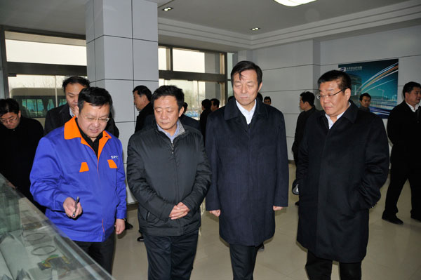 Sun Shaocheng, Shandong Deputy Governor came to the company for field survey and guidance